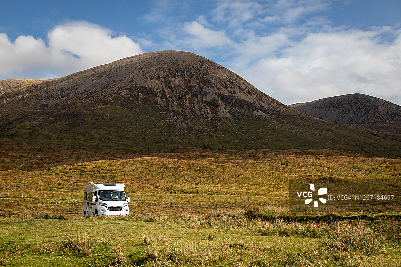 房车之旅 - 斯凯岛，苏格兰，英国图片素材