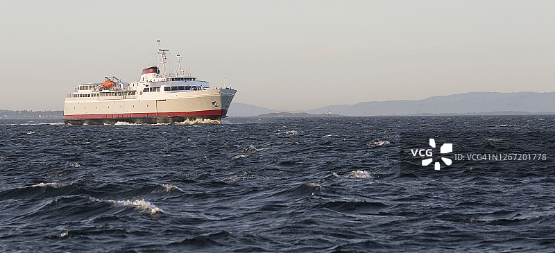 海上汽车渡轮图片素材