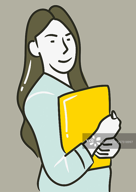去开会的职业女性图片素材