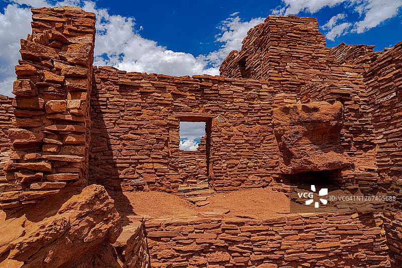 武帕特基国家纪念碑的墙壁通道图片素材