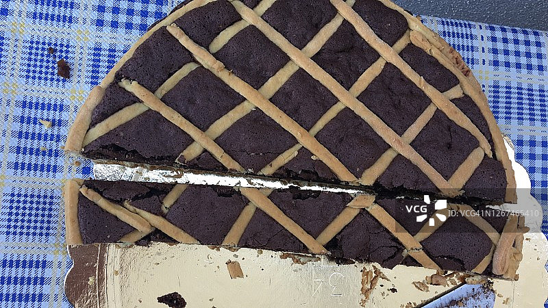 巧克力馅饼图片素材