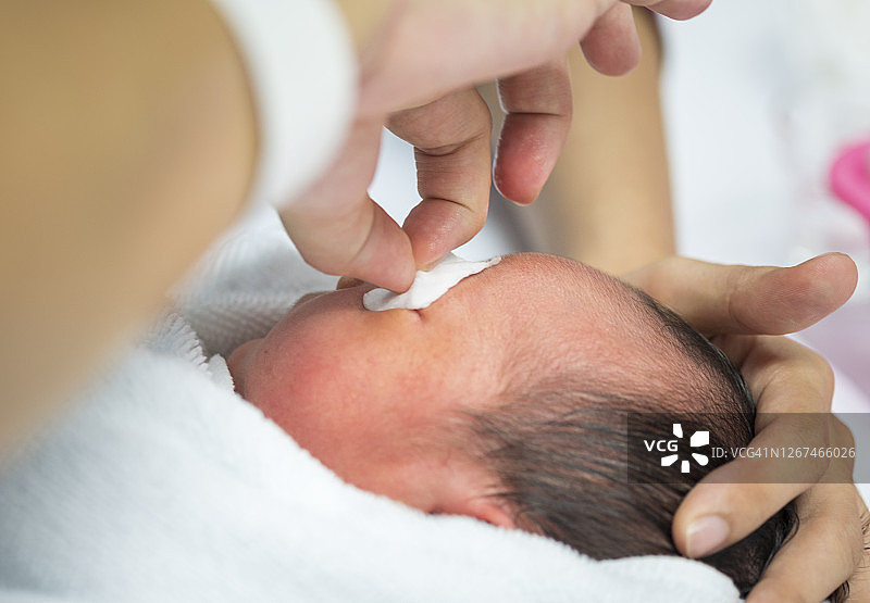 新生婴儿卫生图片素材