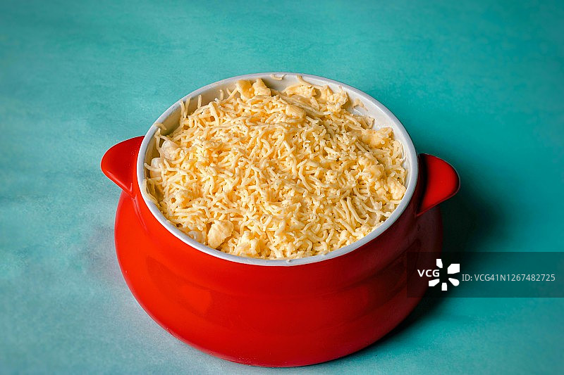 奶酪烤通心粉图片素材