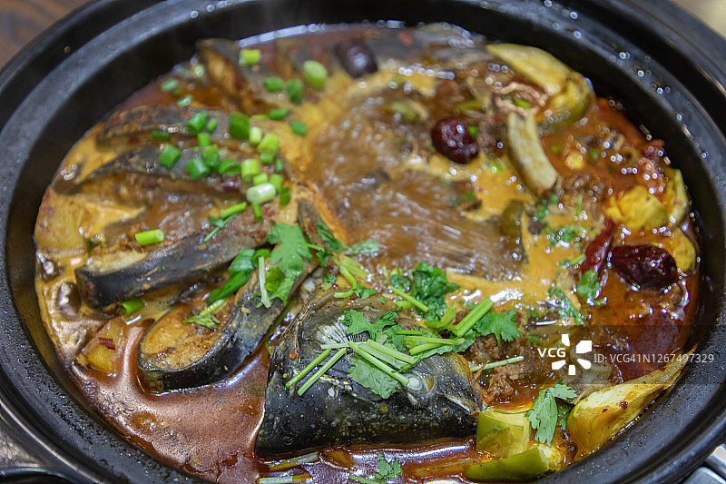 中式炖鱼（北京）图片素材