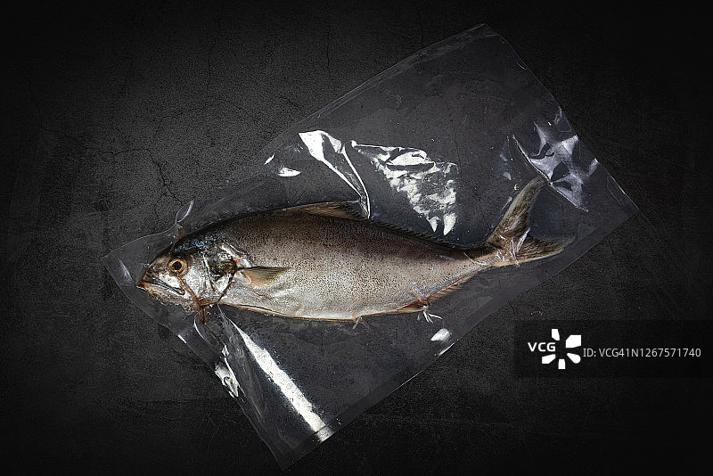 包装中的新鲜海鲜图片素材