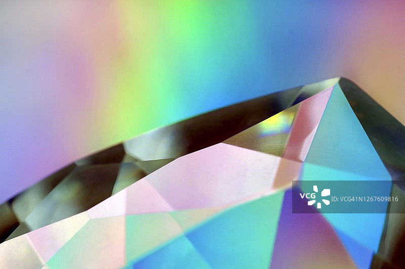 玻璃棱镜和光效图片素材