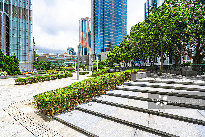 香港中部屋顶花园图片素材