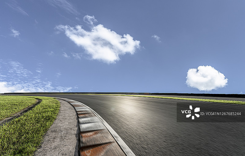 赛车跑道图片素材