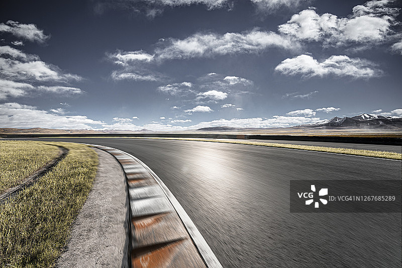 赛车跑道图片素材