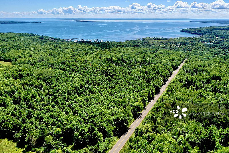 贝field威斯康星州县道图片素材