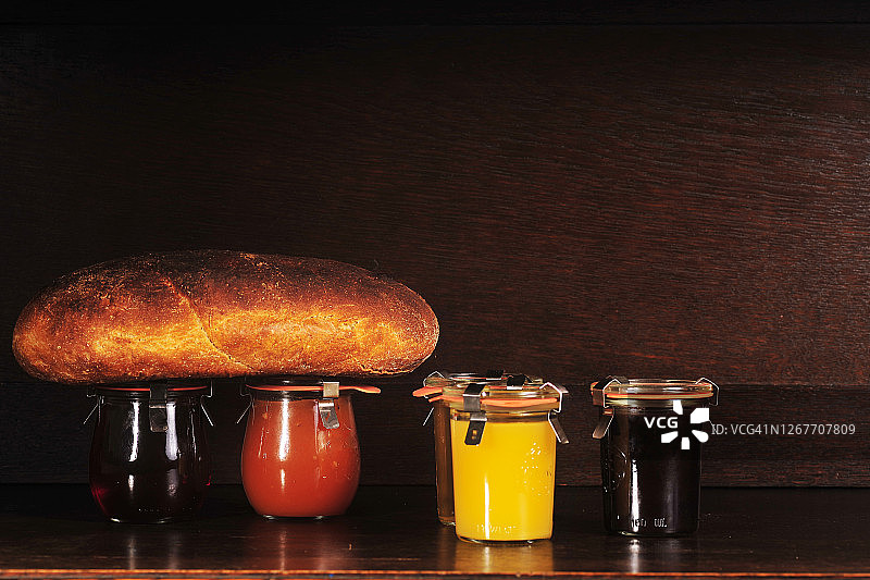 水果味橘子酱图片素材