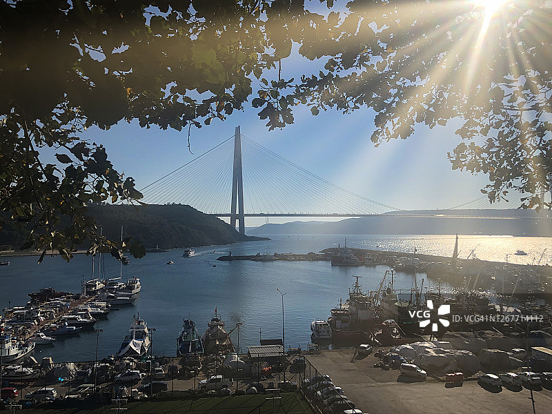 伊斯坦布尔的波伊拉兹科伊图片素材