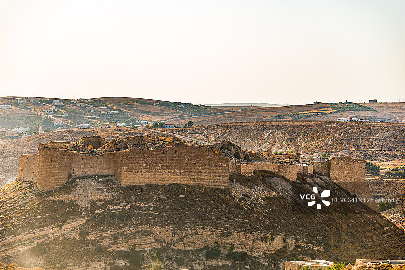 约旦绍巴克城堡图片素材