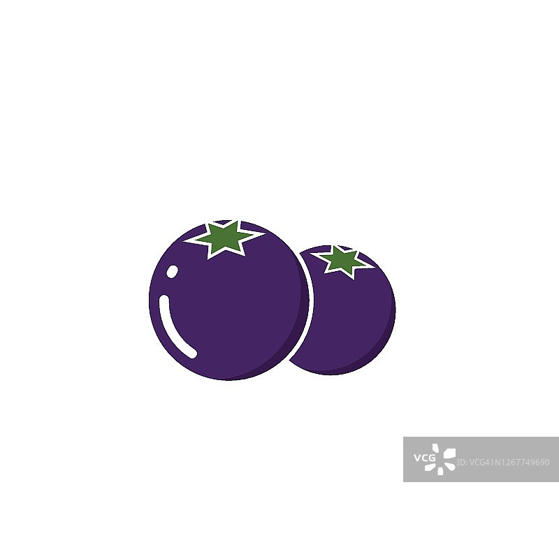 蓝莓矢量图设计图片素材