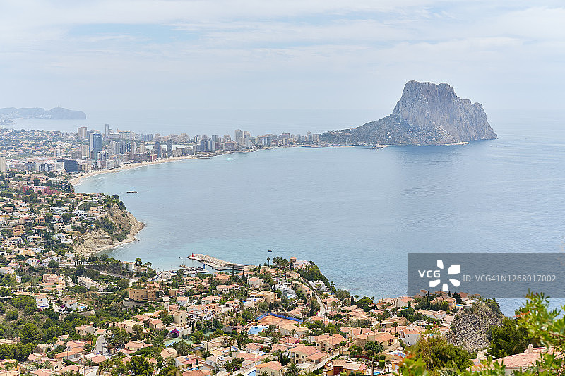 航拍卡尔佩伊法赫岩山自然公园图片素材