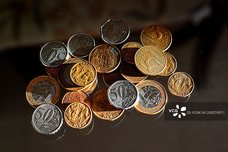 巴西硬币图片素材