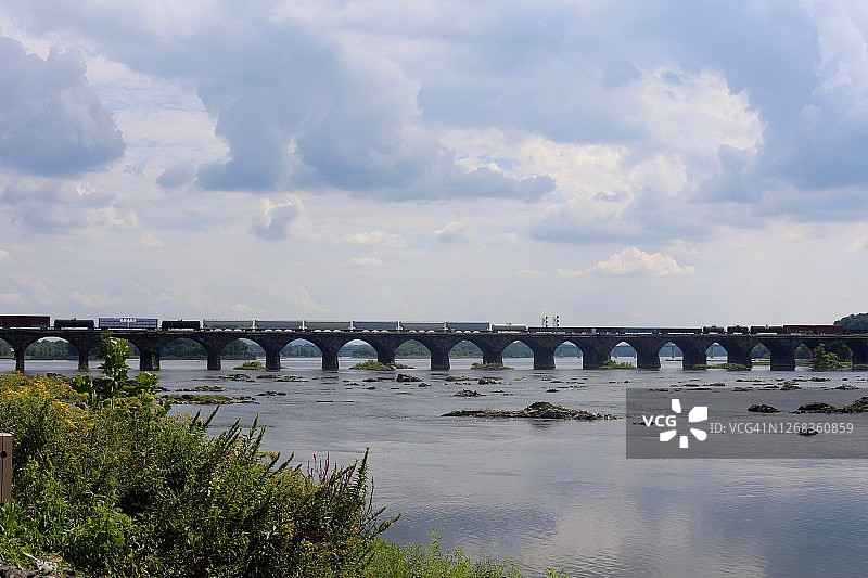 哈里斯堡的桥梁图片素材