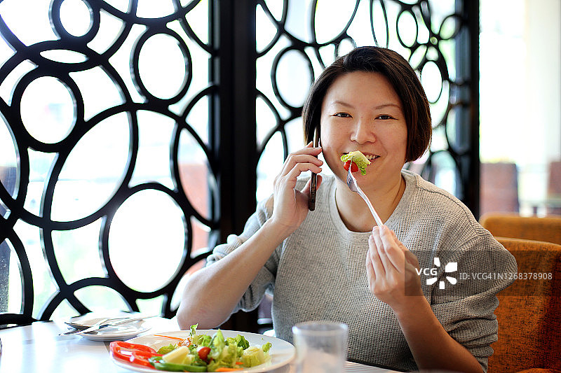 健康的自助早餐图片素材
