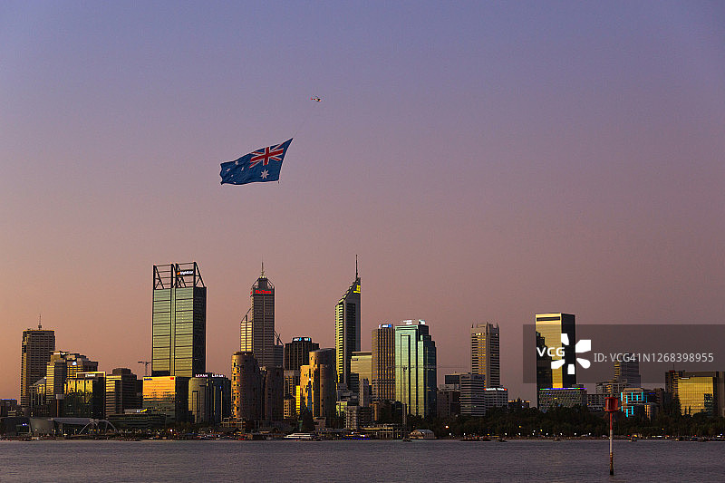 澳大利亚国庆日烟花图片素材