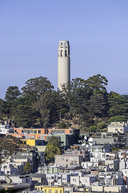 科伊特塔和电报山图片素材