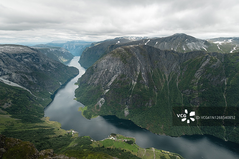 挪威纳柔依峡湾图片素材