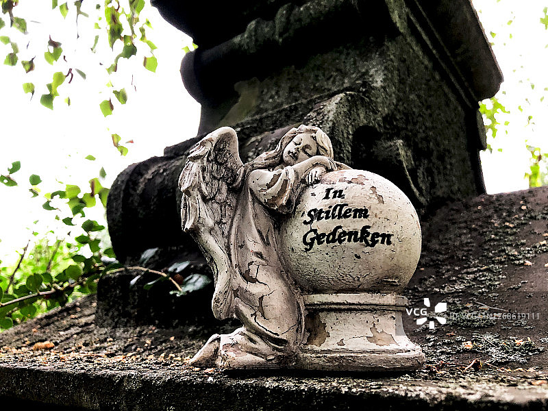 弗里德里希公园的天使图片素材