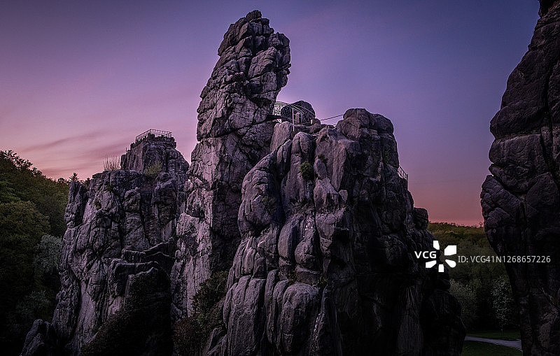 Externsteine石头图片素材