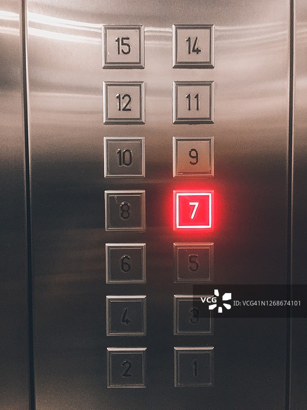 没有13层的电梯图片素材