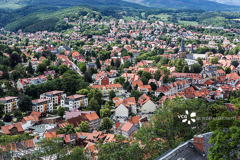 德国韦尼格罗德老城图片素材