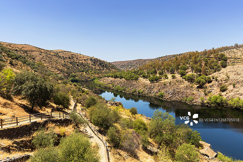 埃斯特雷马杜拉的塔霍河风光（西班牙）图片素材