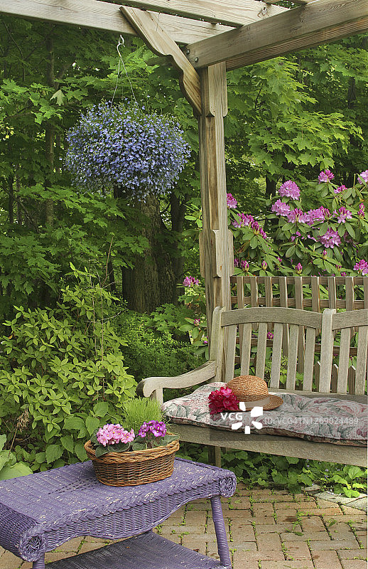 花园凉棚图片素材