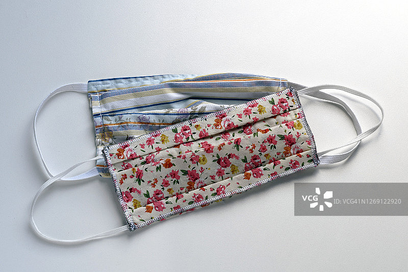 可清洗的布制口罩图片素材