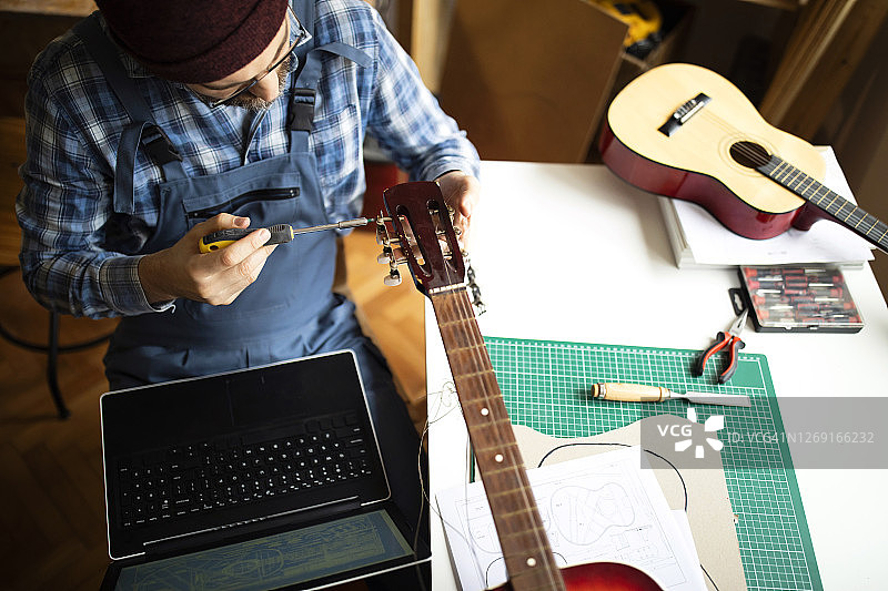 制作自制吉他图片素材