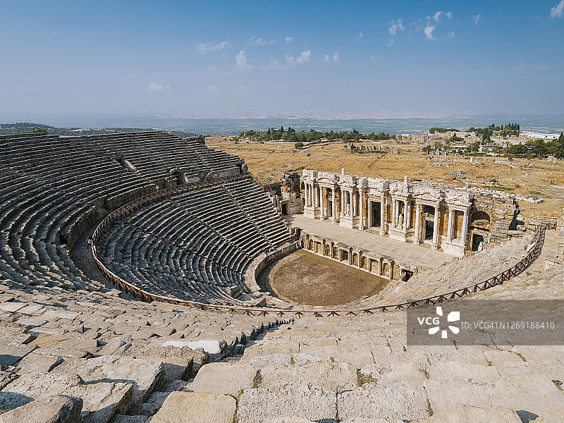 土耳其希拉波利斯剧院图片素材