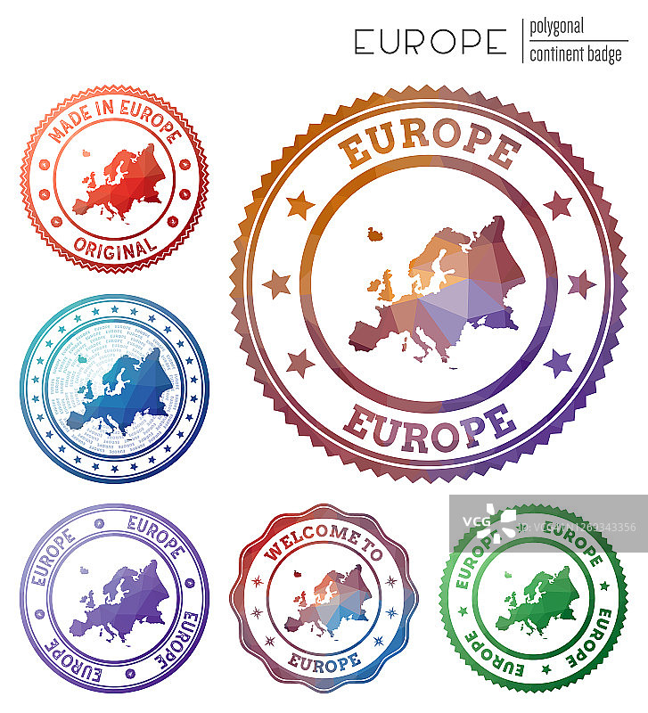 欧洲徽章图片素材