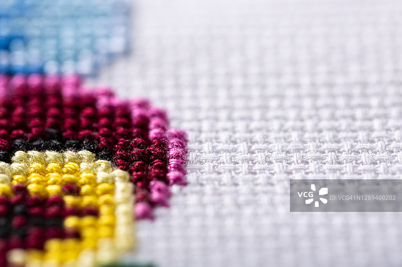 十字绣图案刺绣图片素材