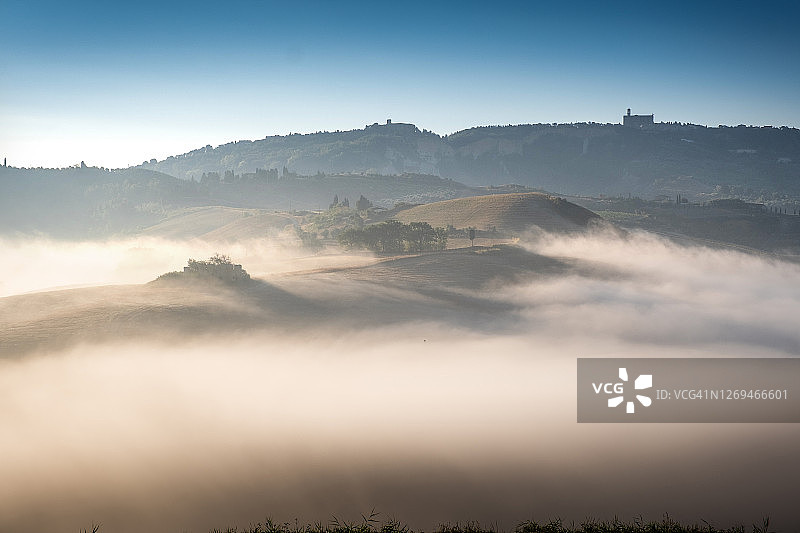 Volterra，比萨-托斯卡纳，意大利图片素材