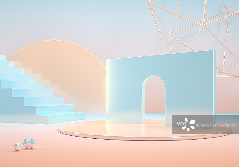 3D渲染产品背景图片素材