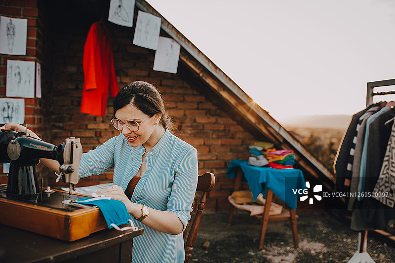 科罗娜裁缝图片素材