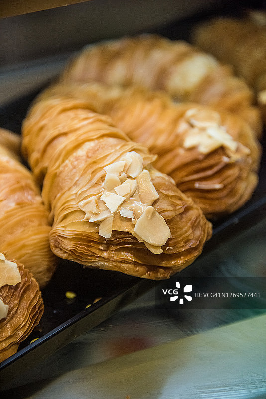 杏仁酥皮点心图片素材