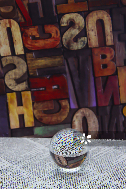 印刷报纸的未来图片素材