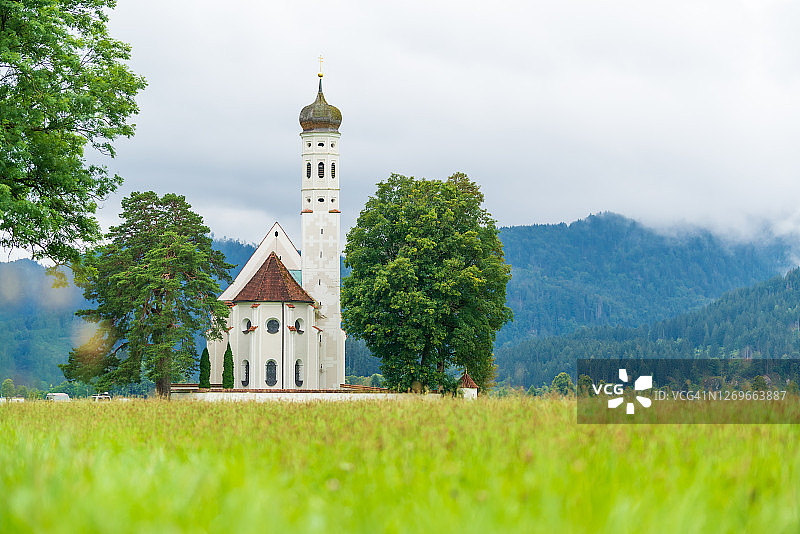 圣科洛曼教堂图片素材