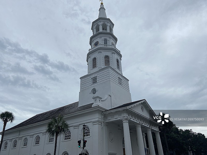 著名的圣米迦勒教堂图片素材