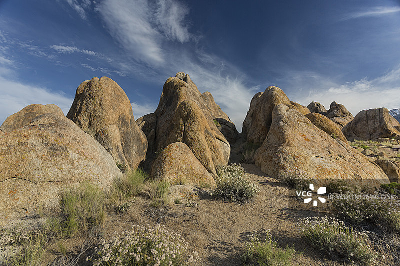 阿拉巴马山的美丽岩层图片素材