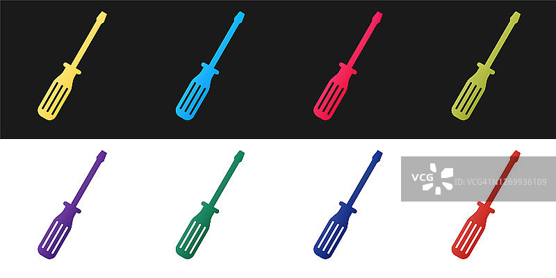 螺丝刀图标图片素材