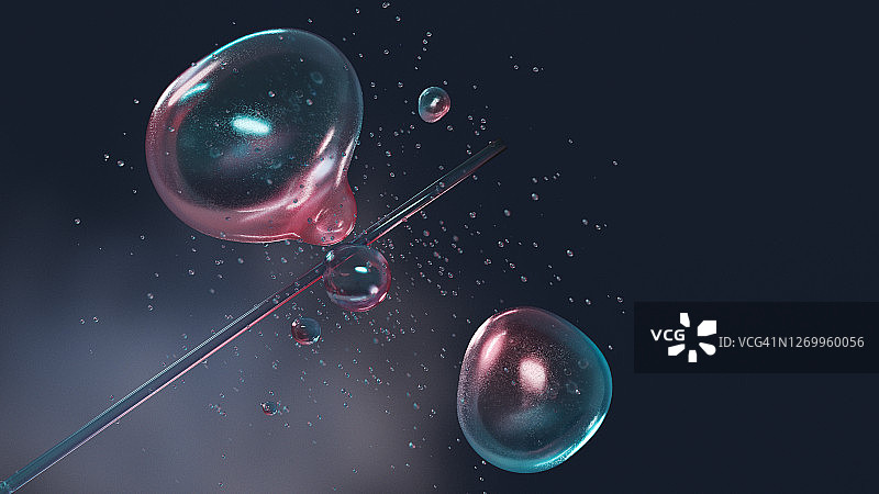 抽象水滴图片素材