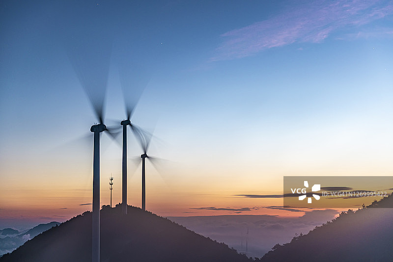 风力发电图片素材