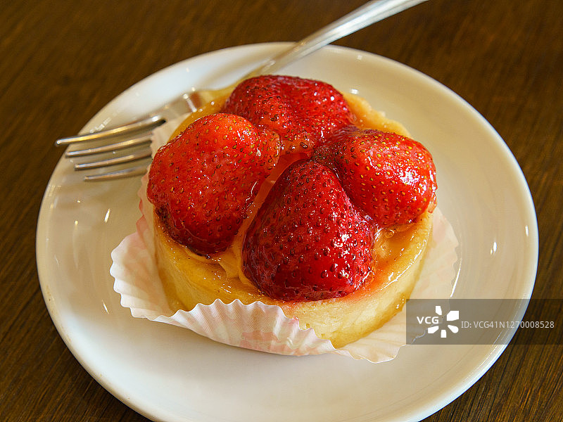 草莓挞图片素材