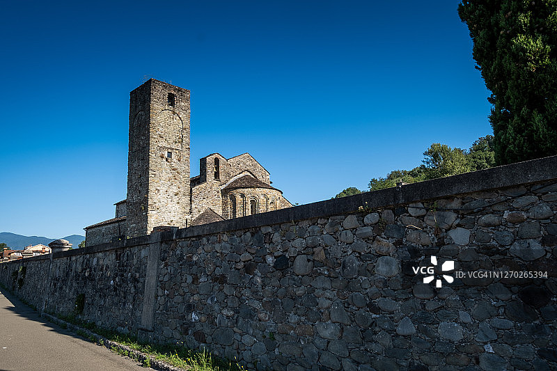 菲拉蒂耶拉,蓬特雷莫利,马萨卡拉拉 - 意大利托斯卡纳图片素材