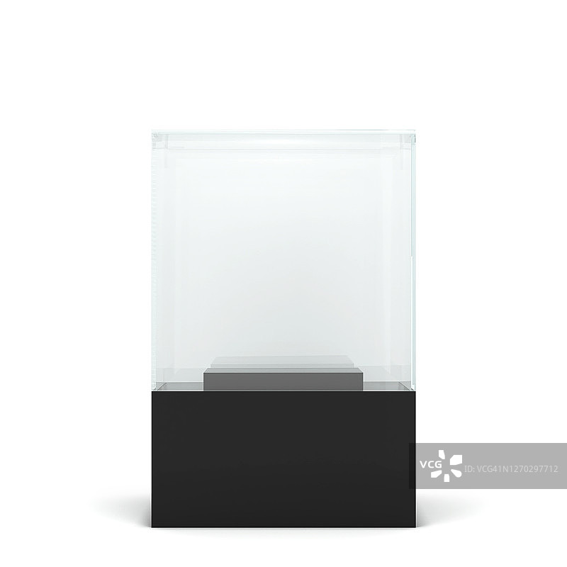 空玻璃展示图片素材